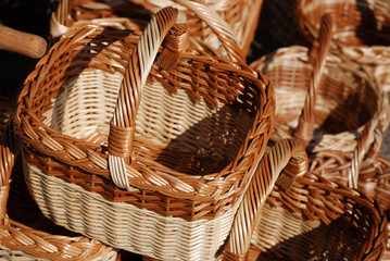 Obraz premium Handmade wicker basket