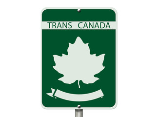 Trans Canada Highway Sign