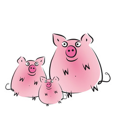 Schweine - Ferkel - Schweinefleisch - Bio - ökologisch, artgerechte Tierhaltung und gesund Lebensmittel herstellen 