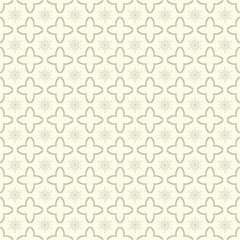 Pastel decorative seamless ornamental pattern