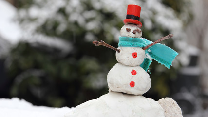 snowman miniature