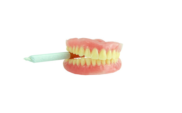 relax denture with joint
