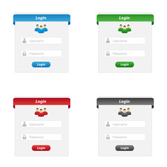 Login forms