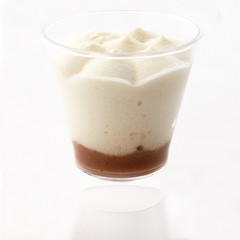 Dessert vanille crème de marron