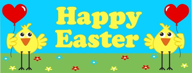 Fototapeta premium happy easter