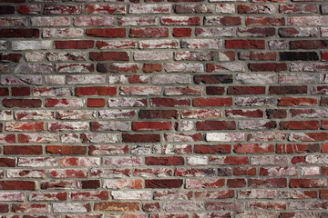 Ziegelsteinmauer