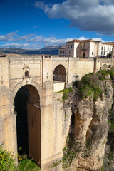 Very famous bridge in Ronda