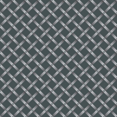 seamless steel grating pattern with screws