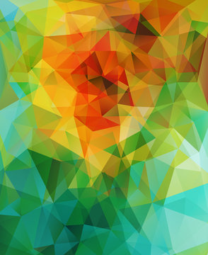 Abstract triangle background