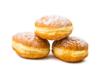 Obraz na płótnie Canvas donuts with filling