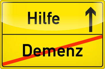 Obraz premium Hilfe bei Demenz