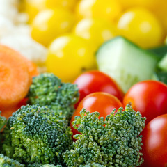 Closeup of vegetables