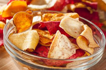 Fresh Cut Organic Vegetable Chips