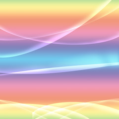 light background rainbow