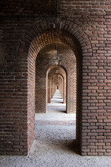 Fototapeta premium Endlose Gewölbe