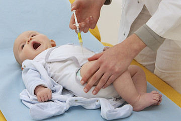 Vaccination d'un nourrisson