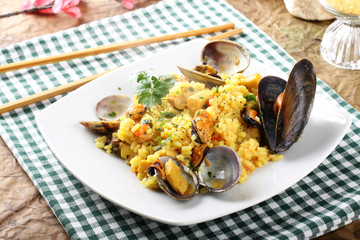 Risotto with seafood © Lorenzo Buttitta