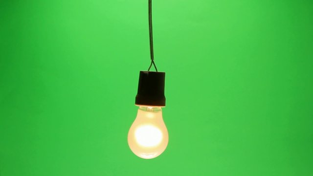 matte light bulb swing in loop