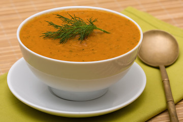 Vegetable cream soup