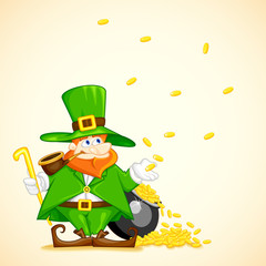 Laprachun with Pot of Gold Coin