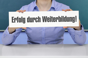 Erfolg durch Weiterbildung