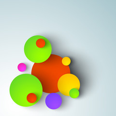 Vector illustration of Indian colorful festival Holi background.