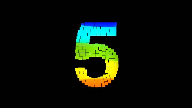 Countdown, Conto alla rovescia, intro, isolated