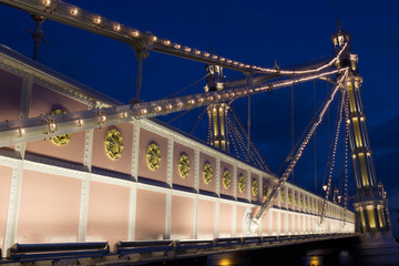 Detail of Albert bridge London