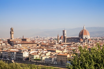 Fototapeta na wymiar Florencja Duomo view