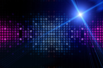 Obraz premium Futuristic background design illustration with light