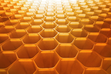 honeycomb as the perfect backdrop