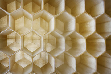 honeycomb as the perfect backdrop