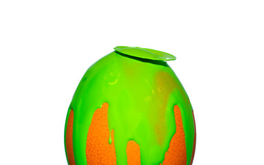 Ei Färben, Grün, Ostern