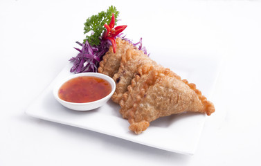 curry puff, Thai entree, Appetizer
