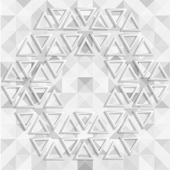 Abstrakte geometrische Gestaltung