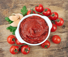 Tomatoes paste