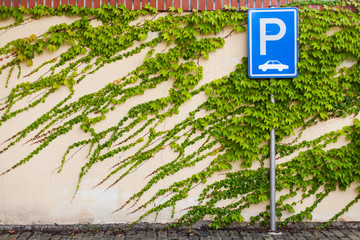 Parking sign