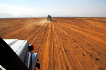 Safari on jeeps © hramovnick