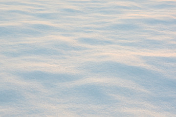 Texture of snow