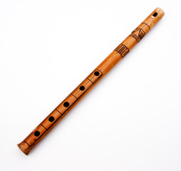 Wooden flute from Bolivia