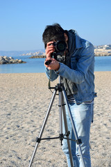 Activité artistique - Photographe à la plage 04