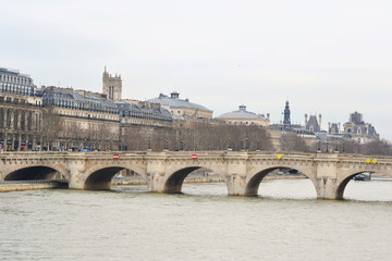Obraz premium Bridge Pont Neuf across the Seine