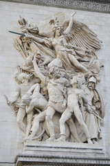 Fototapeta na wymiar Łuk Triumfalny - Le Triomphe