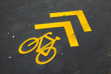 Obraz premium Bicycle lane