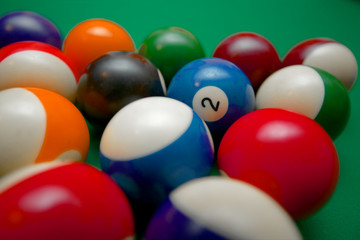 Billiards balls