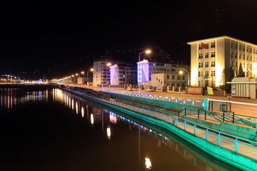 river night scenery