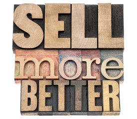 sell more better in wood type