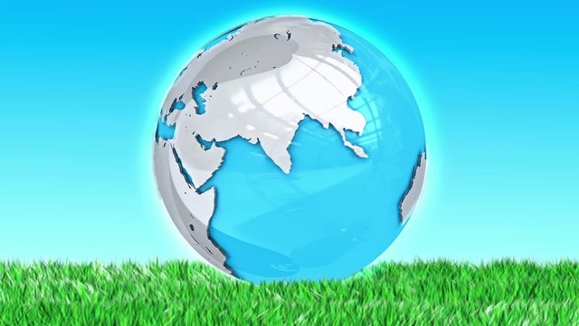 Earth loop animation
