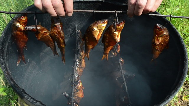 delicacy gourmet smoked fish food