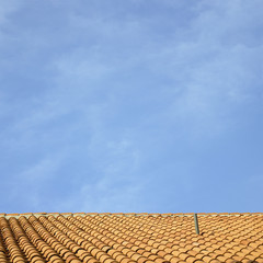 Clay roof